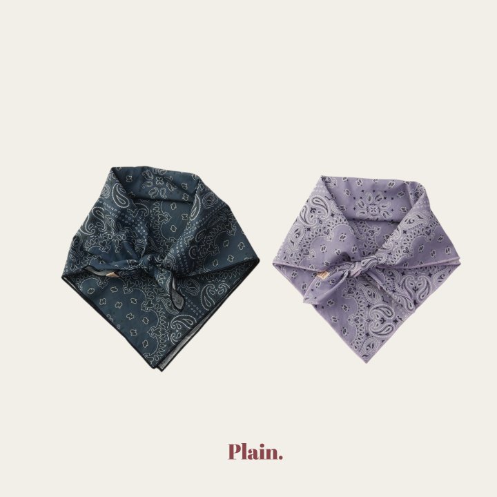 Plain - Korean Children Fashion - #Kfashion4kids - Paisley Bandana - 8