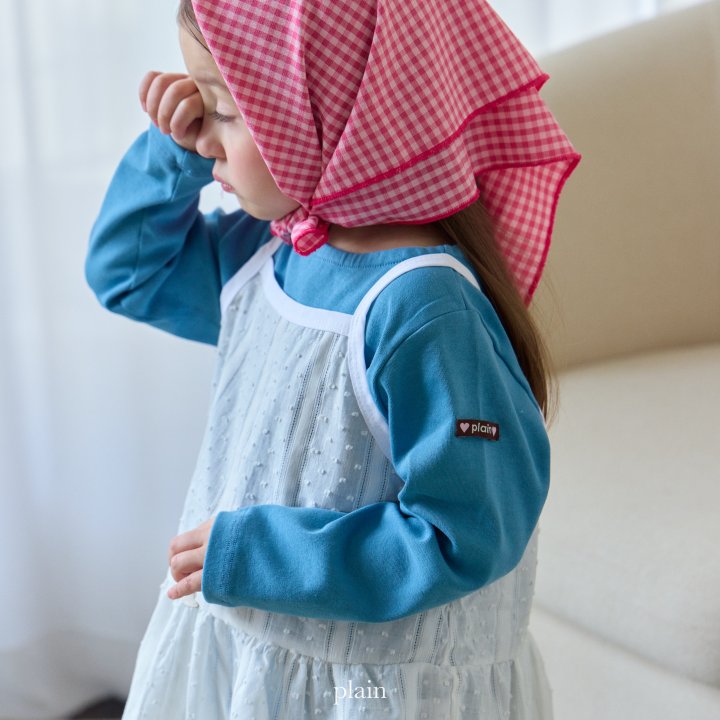 Plain - Korean Children Fashion - #Kfashion4kids - Square Bandana - 7