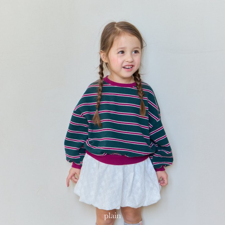 Plain - Korean Children Fashion - #childofig - Choco Sweatshirt - 10