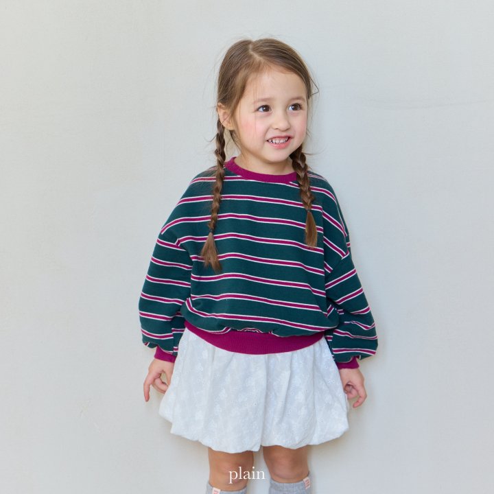 Plain - Korean Children Fashion - #childrensboutique - Choco Sweatshirt - 11