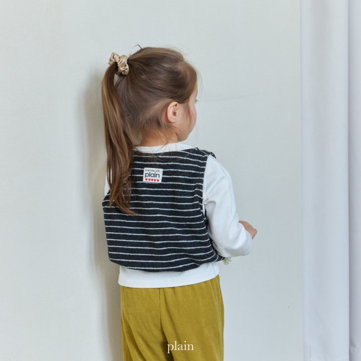 Plain - Korean Children Fashion - #childrensboutique - Papillon Vest - 3
