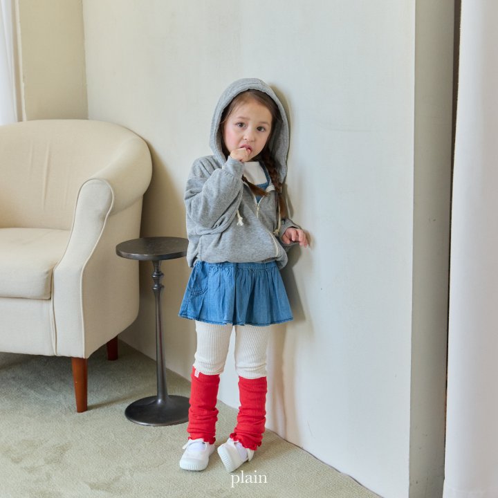 Plain - Korean Children Fashion - #childofig - Eyelet Leg Warmers - 4