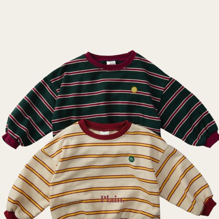 Plain - Korean Children Fashion - #designkidswear - Choco Sweatshirt - 12