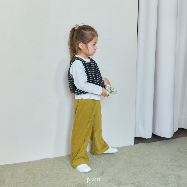 Plain - Korean Children Fashion - #childrensboutique - Papillon Vest - 4