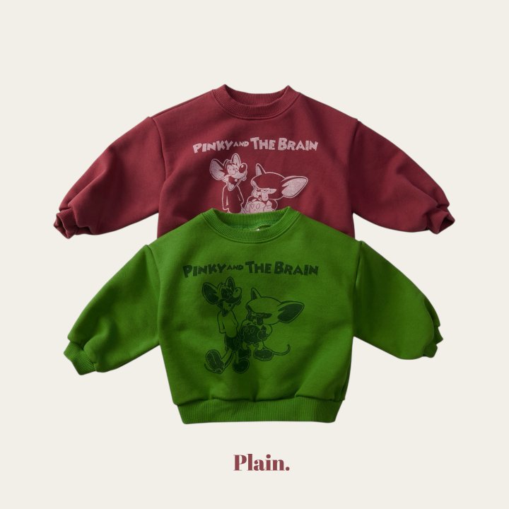 Plain - Korean Children Fashion - #discoveringself - Brain Sweatshirt