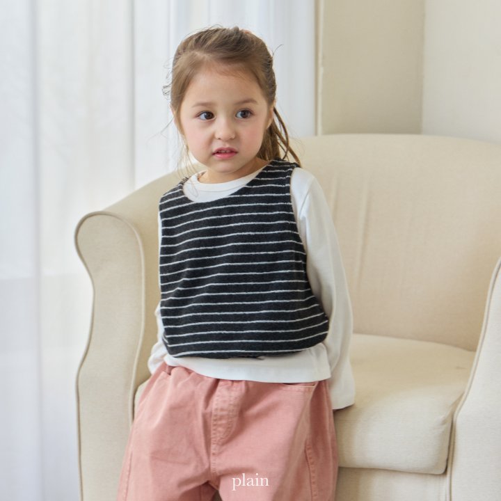 Plain - Korean Children Fashion - #discoveringself - Papillon Vest - 5