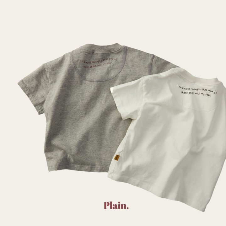 Plain - Korean Children Fashion - #fashionkids - Wave Short Sleeve Tee - 9