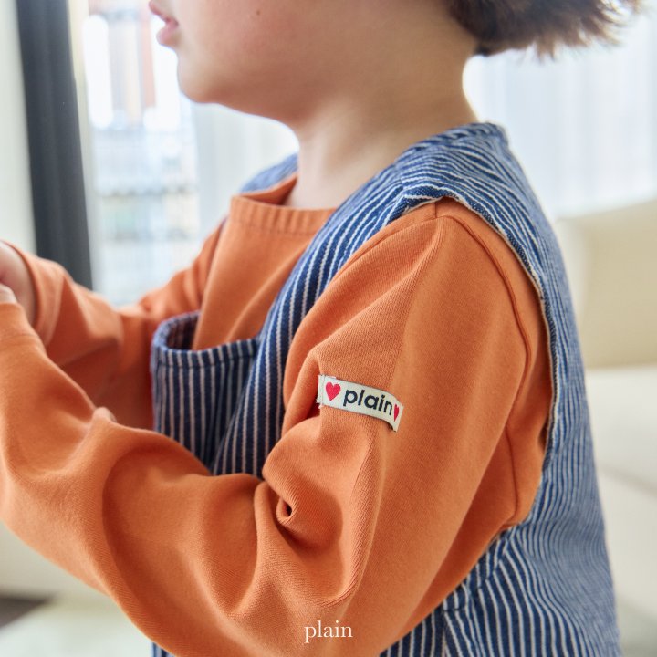 Plain - Korean Children Fashion - #fashionkids - Plain Boat Neck Tee - 7