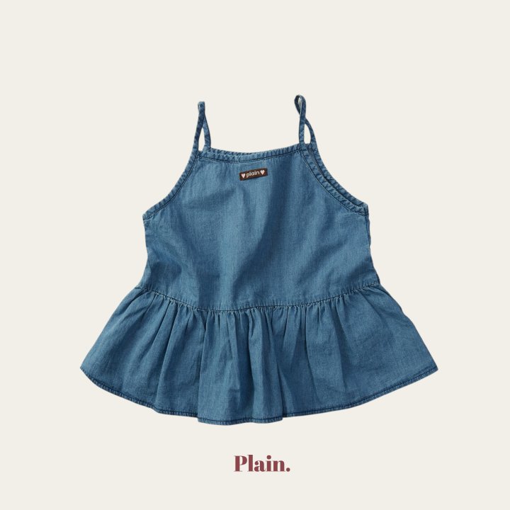 Plain - Korean Children Fashion - #fashionkids - Denim Flare One-piece - 11