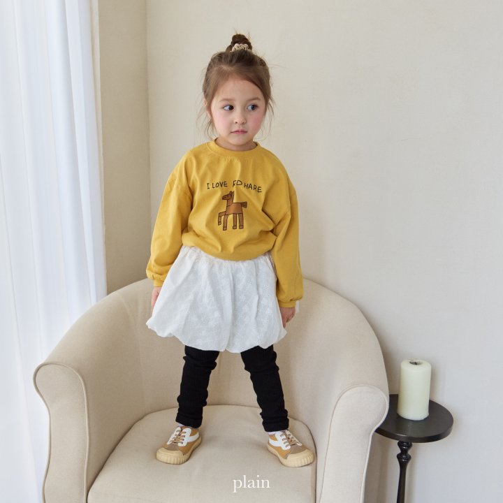 Plain - Korean Children Fashion - #fashionkids - Shirring Leggings - 6