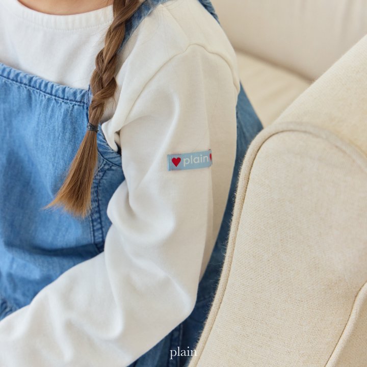 Plain - Korean Children Fashion - #kidsshorts - Plain Boat Neck Tee - 8