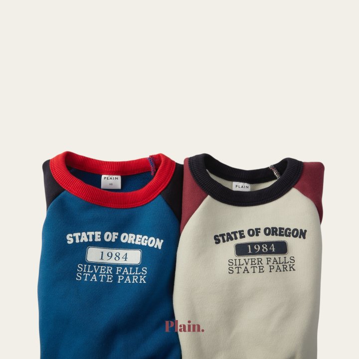 Plain - Korean Children Fashion - #kidsshorts - 1984 Raglan Sweatshirt - 12