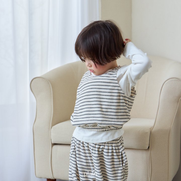 Plain - Korean Children Fashion - #kidsshorts - Papillon Vest - 7