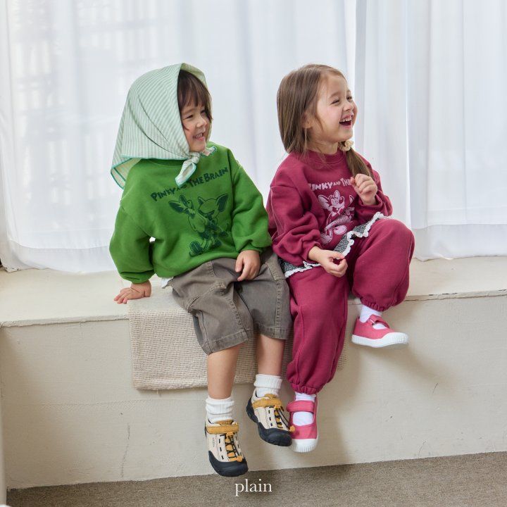 Plain - Korean Children Fashion - #fashionkids - Square Bandana - 4