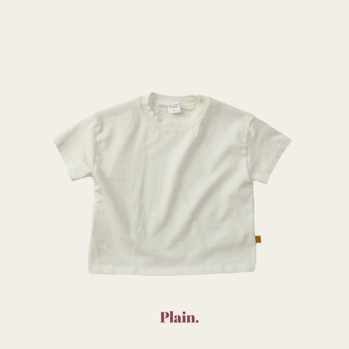 Plain - Korean Children Fashion - #kidsstore - Wave Short Sleeve Tee - 11