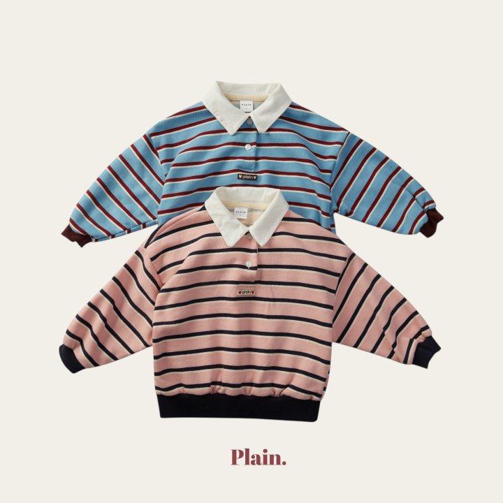 Plain - Korean Children Fashion - #kidsstore - Plain Collar Sweatshirt