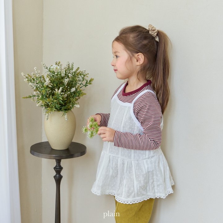 Plain - Korean Children Fashion - #kidsstore - Heart Bootcut Pants - 6