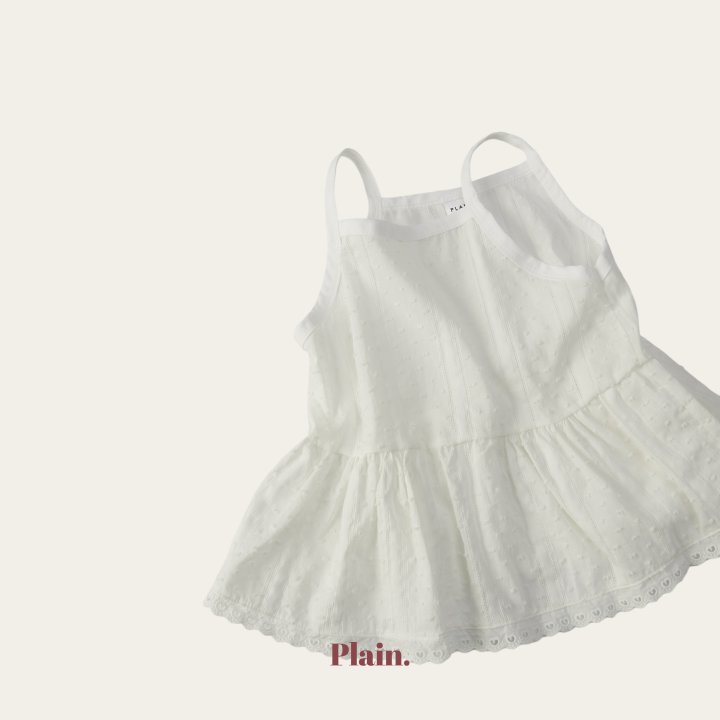 Plain - Korean Children Fashion - #kidsstore - Lace One-piece - 12