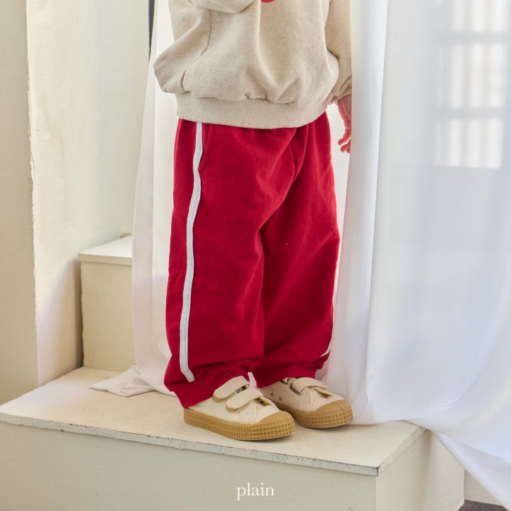 Plain - Korean Children Fashion - #kidzfashiontrend - Tape Pants - 6