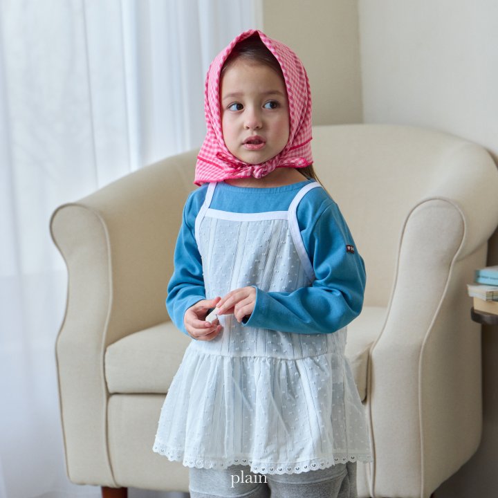 Plain - Korean Children Fashion - #kidzfashiontrend - Square Bandana - 6