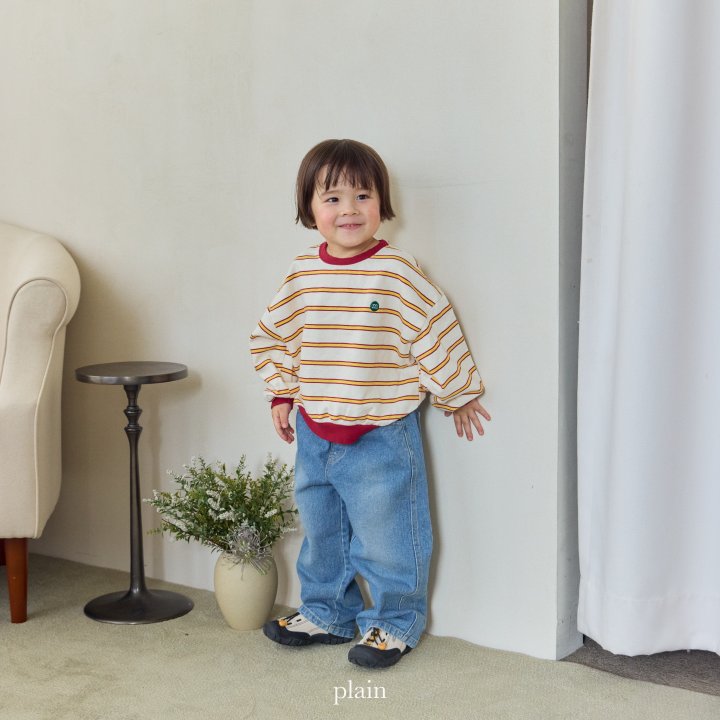 Plain - Korean Children Fashion - #littlefashionista - Choco Sweatshirt - 3