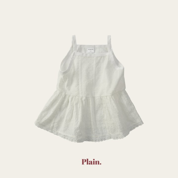 Plain - Korean Children Fashion - #littlefashionista - Lace One-piece