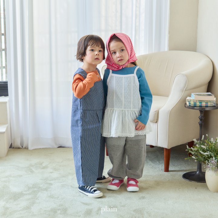 Plain - Korean Children Fashion - #littlefashionista - Square Bandana - 8