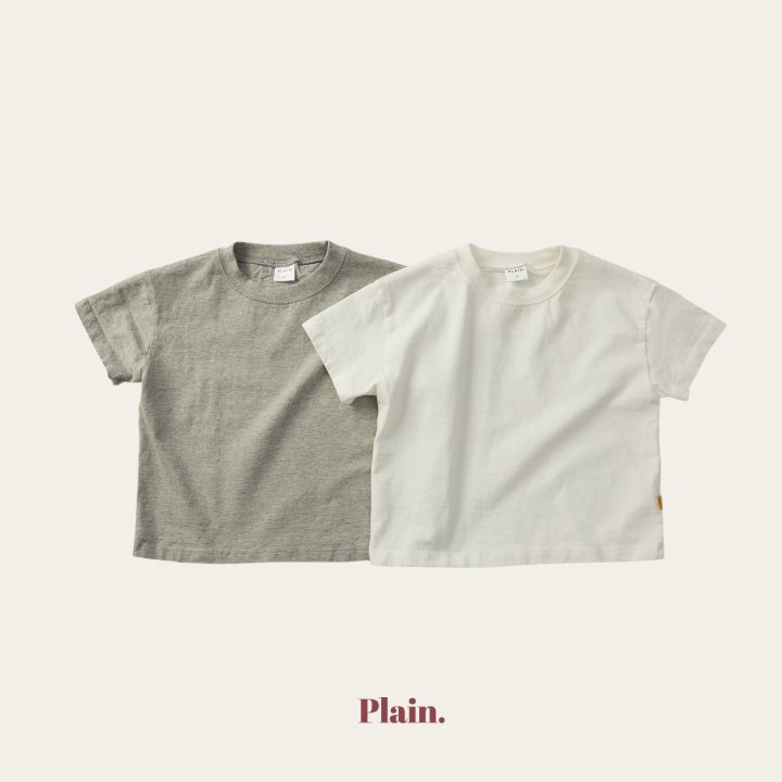 Plain - Korean Children Fashion - #magicofchildhood - Wave Short Sleeve Tee