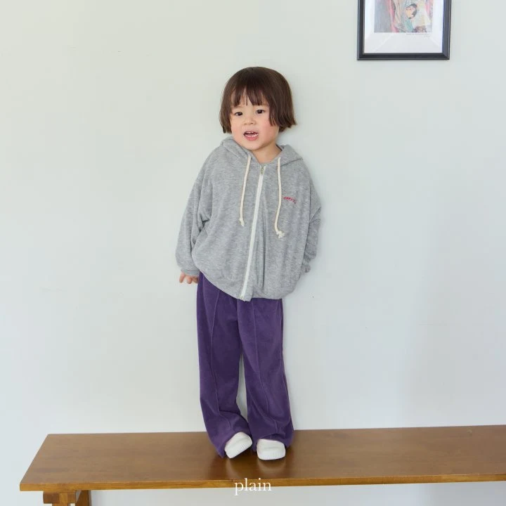Plain - Korean Children Fashion - #magicofchildhood - Heart Bootcut Pants - 10