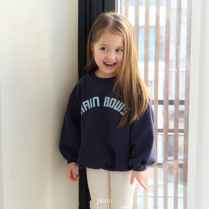 Plain - Korean Children Fashion - #minifashionista - Rainbow Sweatshirt - 10