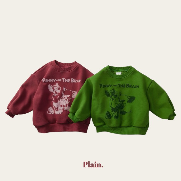Plain - Korean Children Fashion - #minifashionista - Brain Sweatshirt - 9