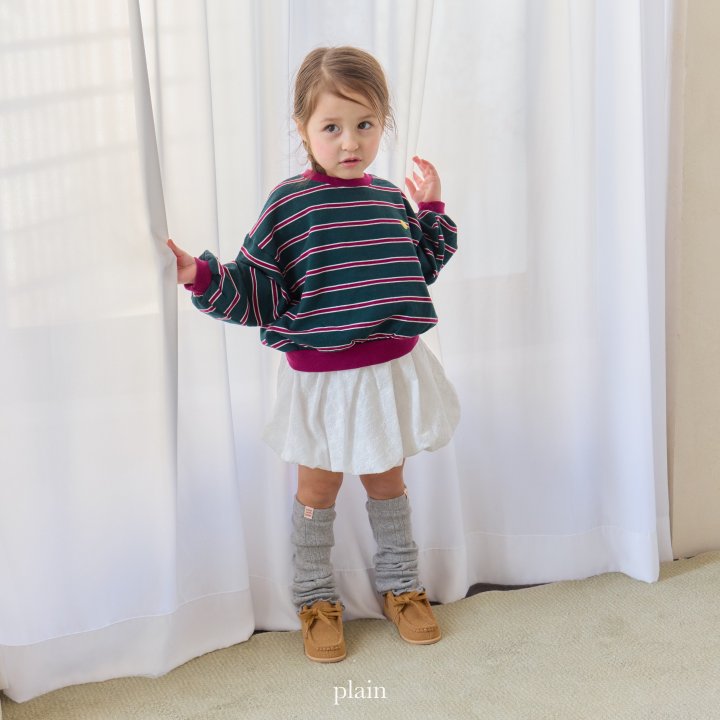 Plain - Korean Children Fashion - #minifashionista - Choco Sweatshirt - 5