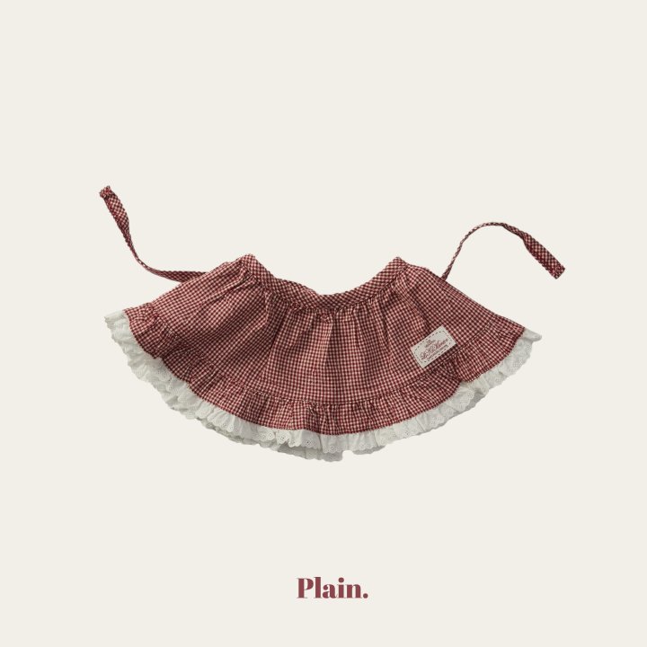 Plain - Korean Children Fashion - #minifashionista - Check Apron - 12