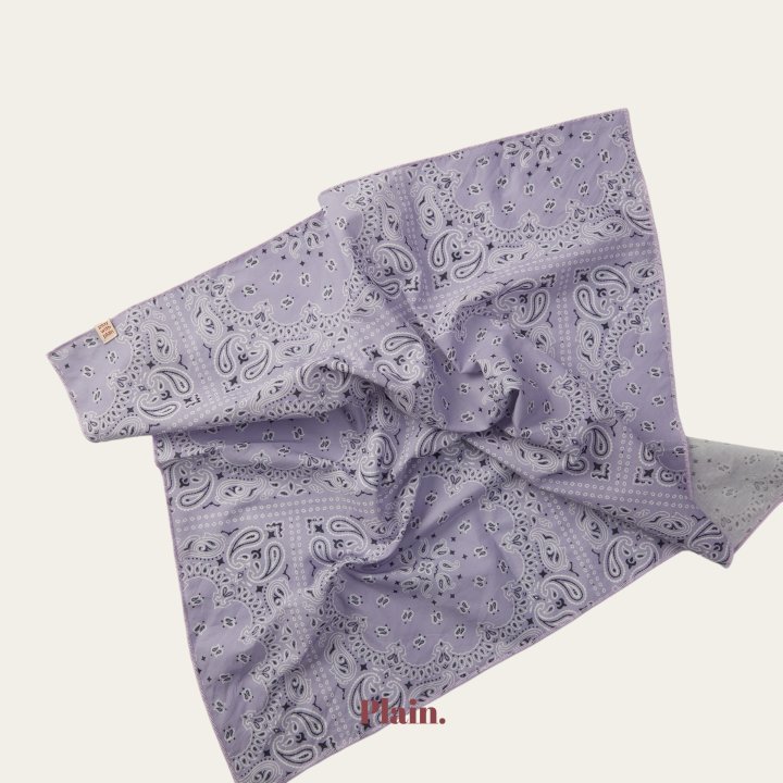 Plain - Korean Children Fashion - #minifashionista - Paisley Bandana - 11