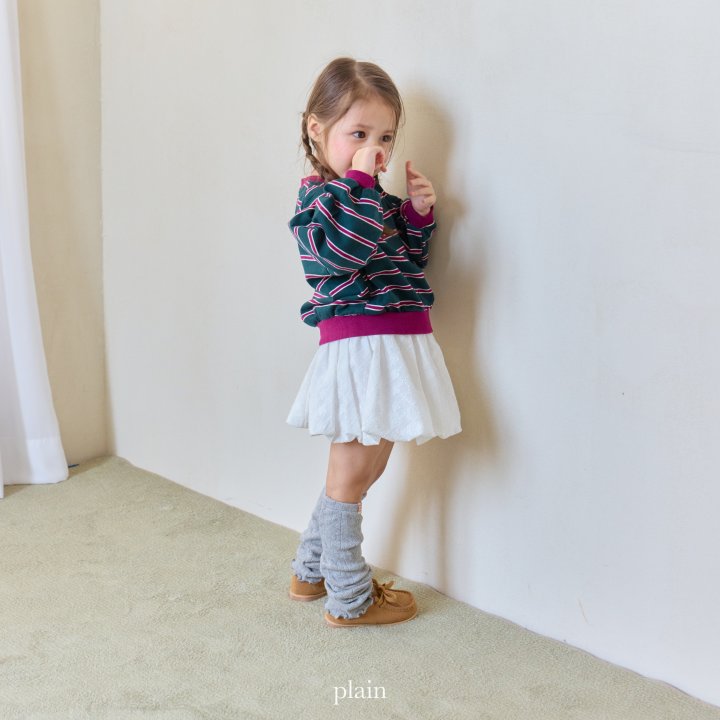 Plain - Korean Children Fashion - #prettylittlegirls - Choco Sweatshirt - 6