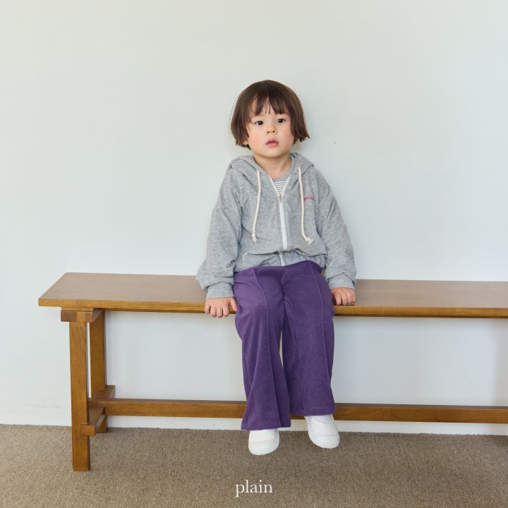 Plain - Korean Children Fashion - #prettylittlegirls - Heart Bootcut Pants - 12