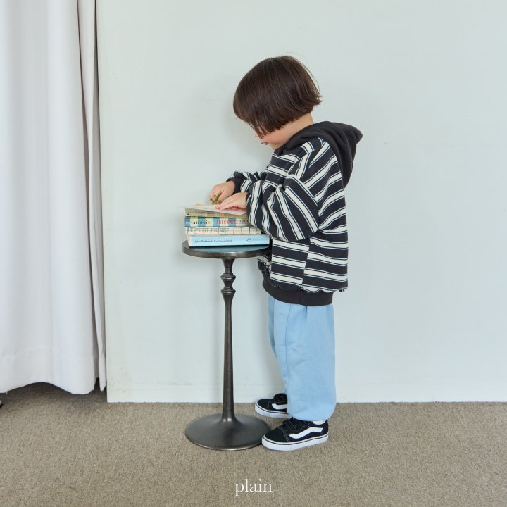 Plain - Korean Children Fashion - #toddlerclothing - Snap Button Hoodie - 3