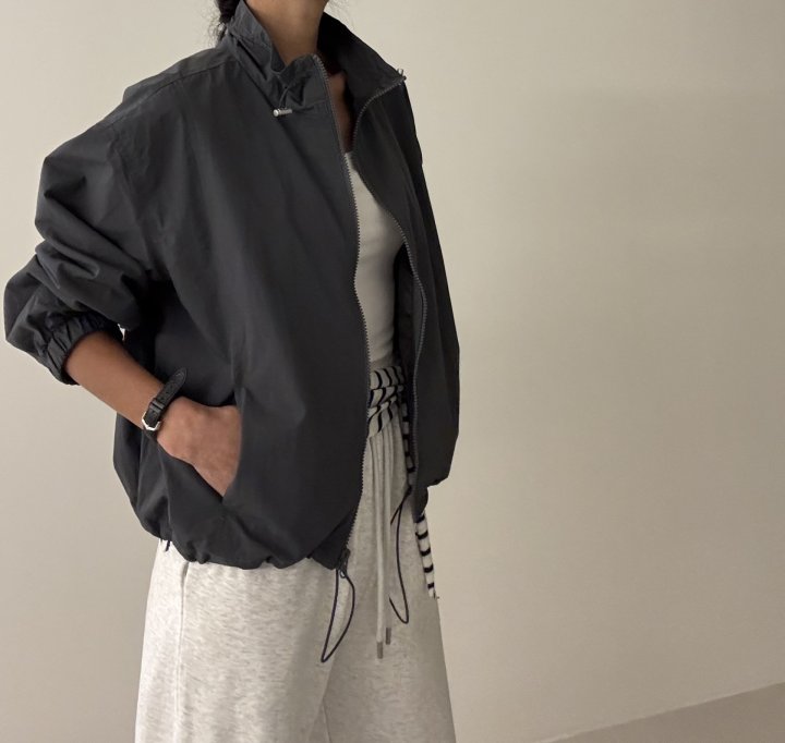 Ripple - Korean Women Fashion - #momslook - Trimming Wind Jumper - 10