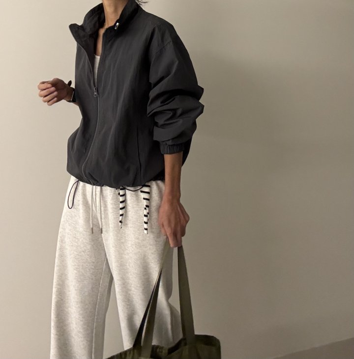 Ripple - Korean Women Fashion - #momslook - Trimming Wind Jumper - 12