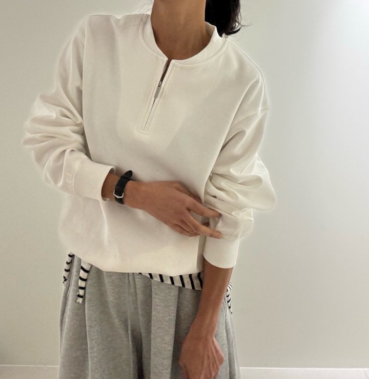 Ripple - Korean Women Fashion - #momslook - Movie Zipper Sweatshirt - 8