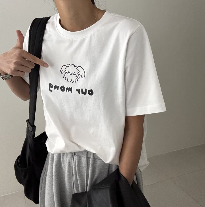 Ripple - Korean Women Fashion - #momslook - Our Mong Tee - 6