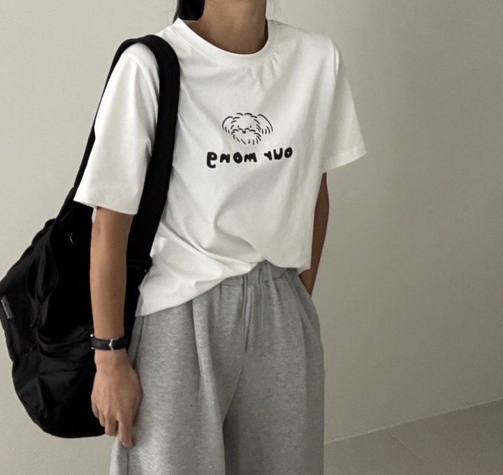 Ripple - Korean Women Fashion - #momslook - Our Mong Tee - 8