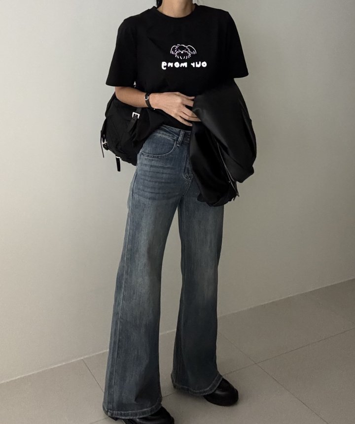 Ripple - Korean Women Fashion - #momslook - Calm Bootcut Jeans - 3