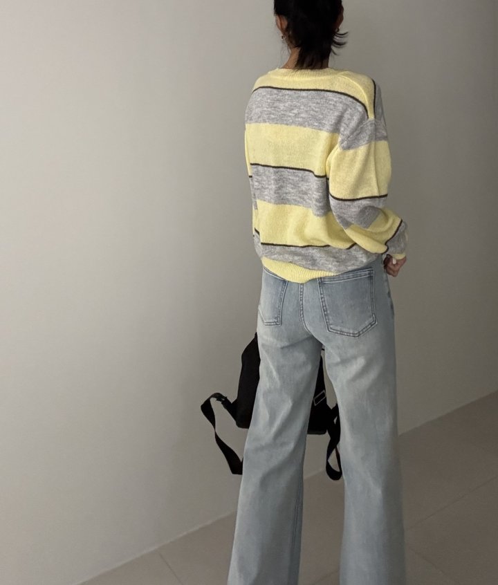 Ripple - Korean Women Fashion - #momslook - Calm Bootcut Jeans - 7