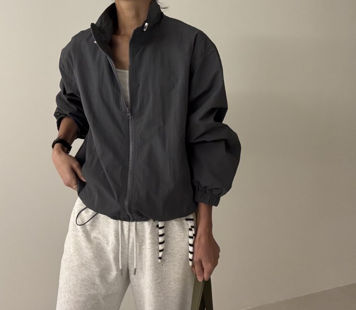 Ripple - Korean Women Fashion - #womensfashion - Trimming Wind Jumper - 7