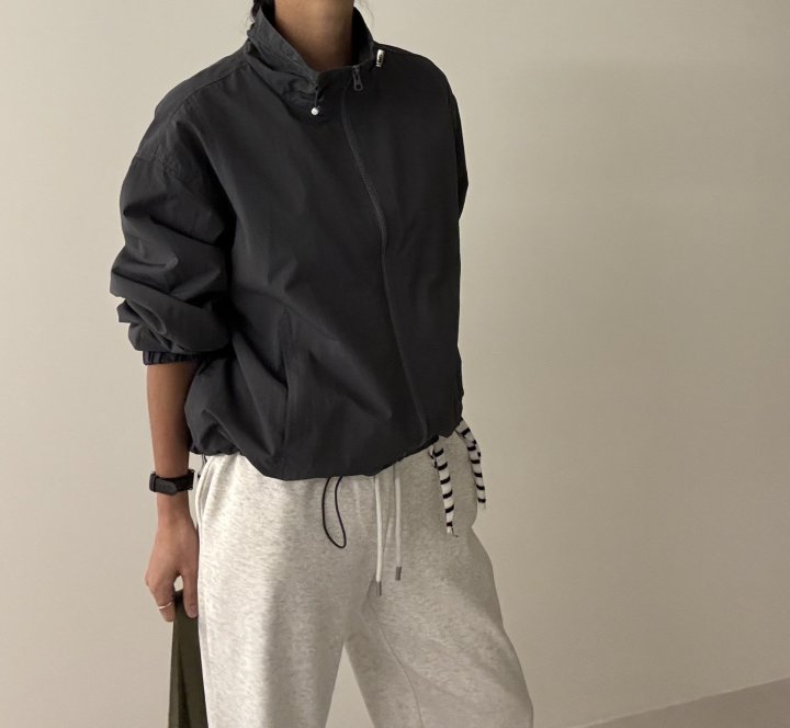 Ripple - Korean Women Fashion - #womensfashion - Trimming Wind Jumper - 9