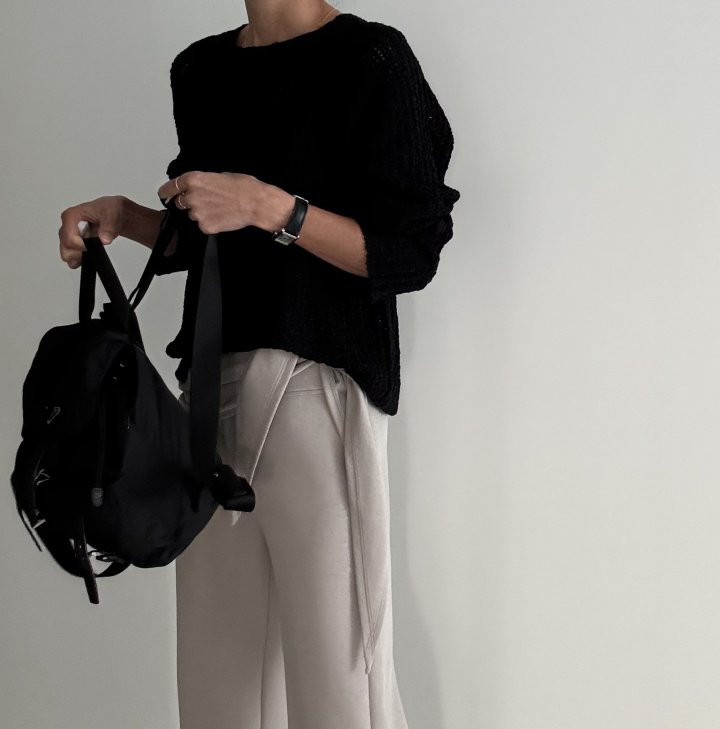 Ripple - Korean Women Fashion - #womensfashion - Meringue Knit Top - 10