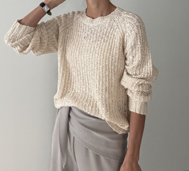 Ripple - Korean Women Fashion - #womensfashion - Meringue Knit Top - 6