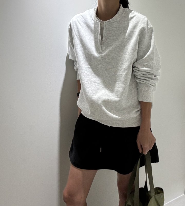 Ripple - Korean Women Fashion - #womensfashion - Movie Zipper Sweatshirt - 3