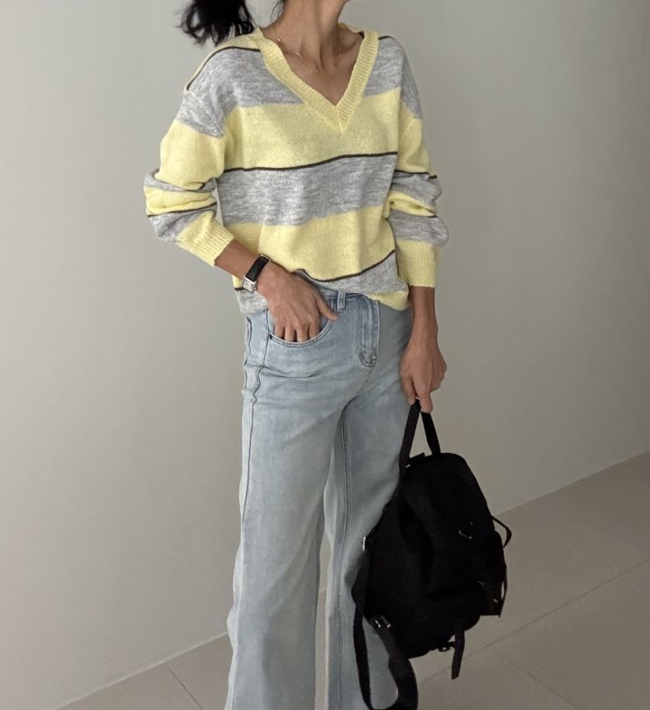 Ripple - Korean Women Fashion - #womensfashion - Calm Bootcut Jeans - 6